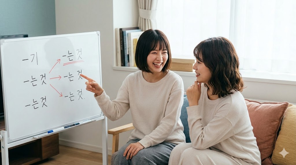 韓国語の名詞化：〜すること（-기 / -는 것）の使い分けの基礎