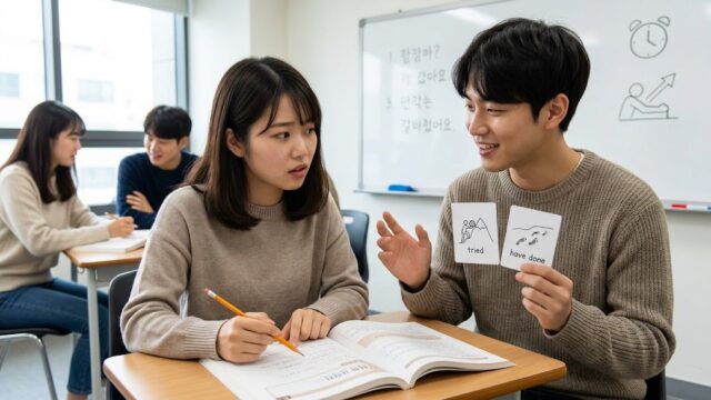 韓国語の経験と試行：〜したことがある（-(으)ㄴ 적이 있다）と、〜してみる（-아/어 보다）の正確な使い分け