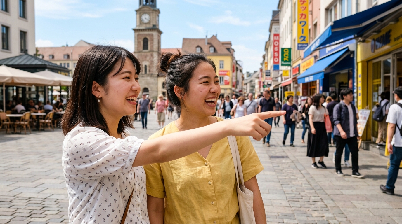 TOPIK1級の韓国語で場所を伝える会話