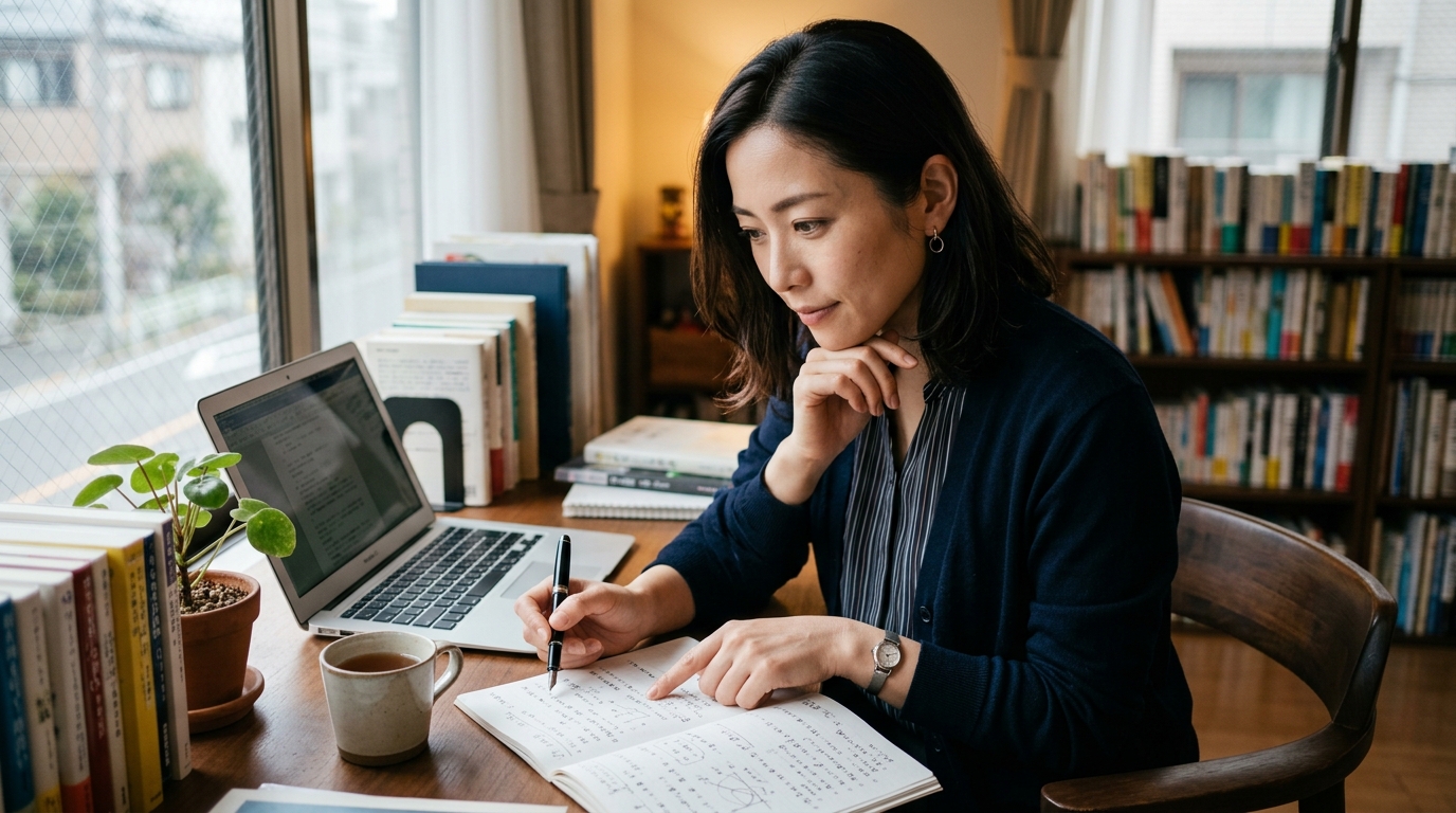 進学や結婚など人生の節目を語る