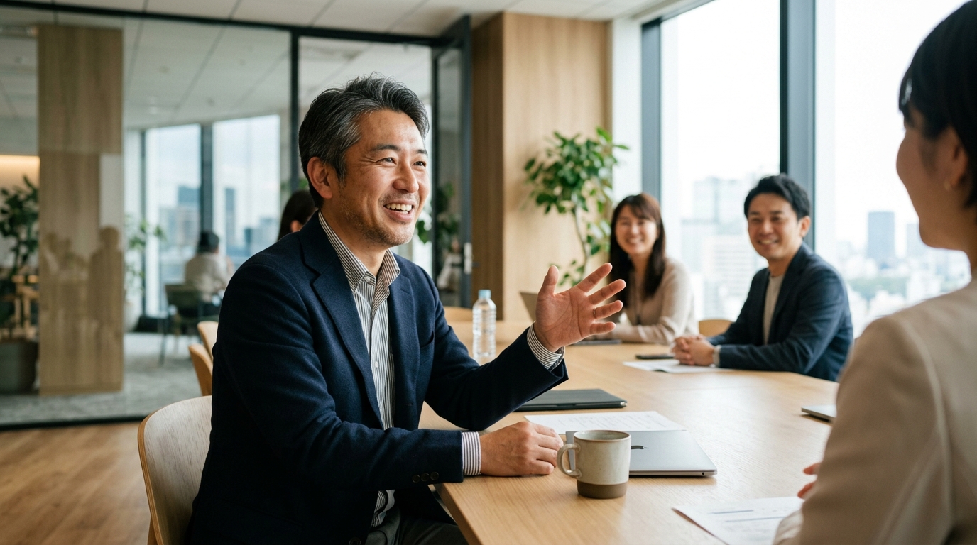 自分できっかけを作る時の表現