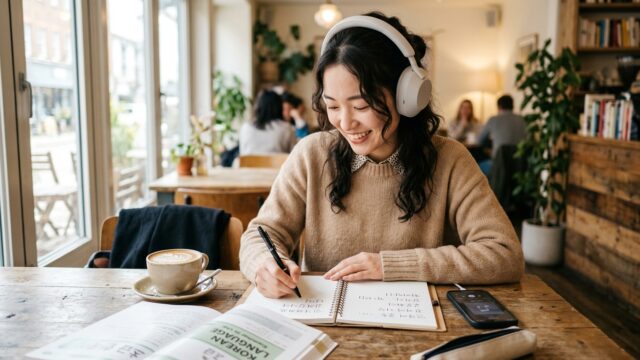 【TOPIK1級対策】「〜しながら」韓国語の同時進行を表すダイアログ