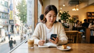 Korean apology expressions and dialogue for TOPIK level 1