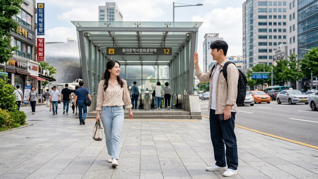 Expressing positions and directions in Korean