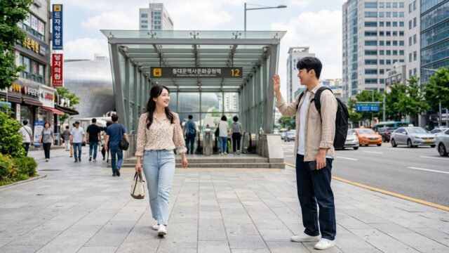 Expressing positions and directions in Korean
