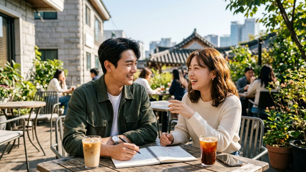 Inviting someone together in Korean