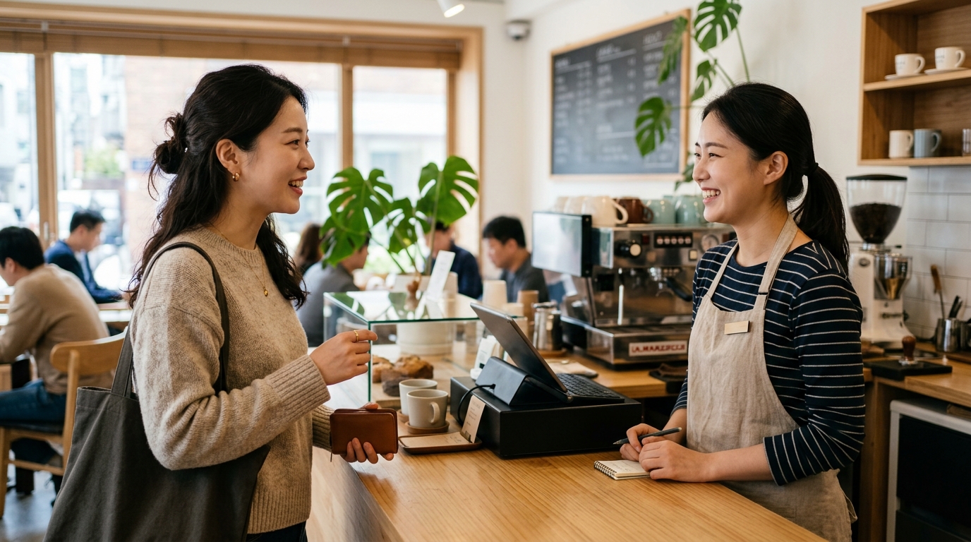 Basic rules for shopping and ordering in Korean