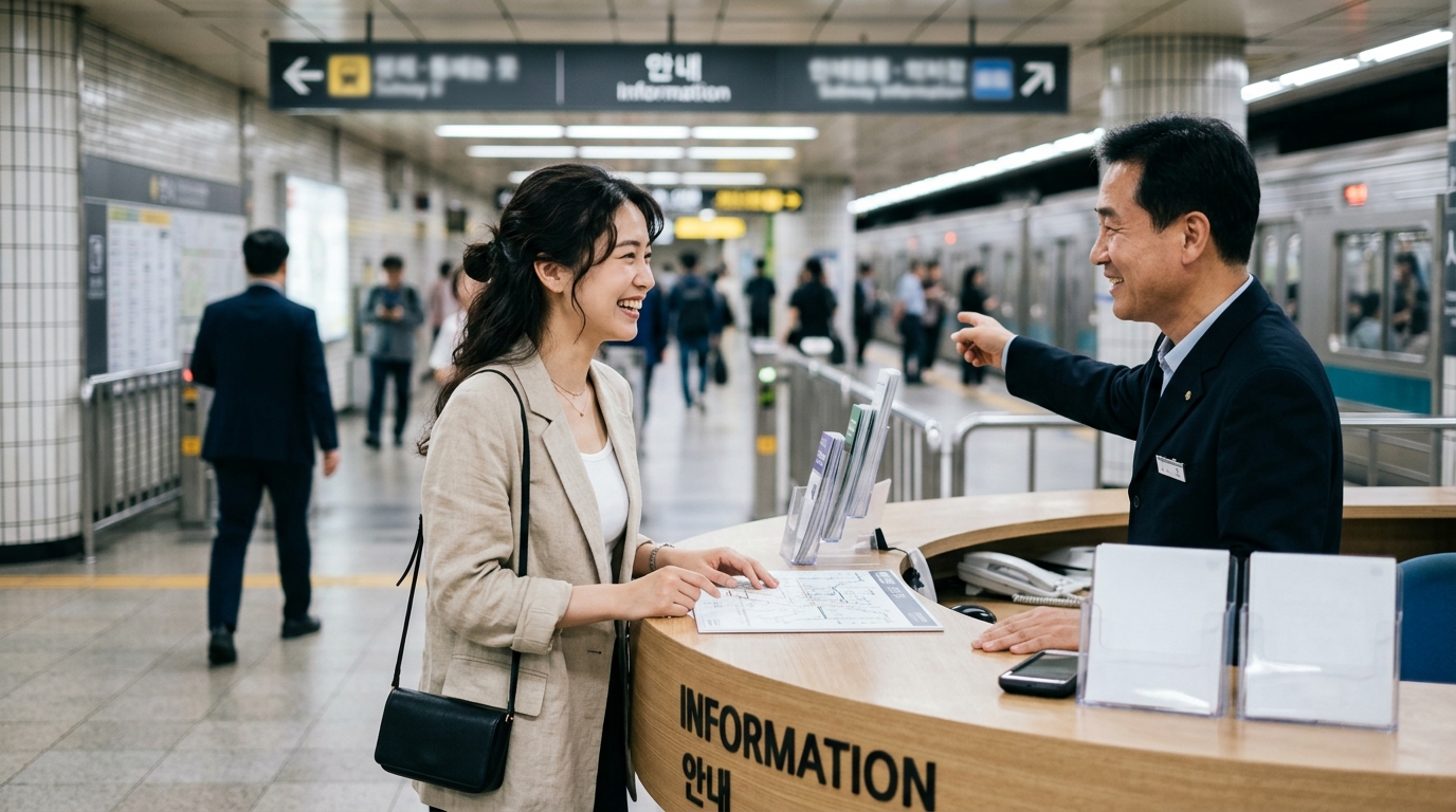TOPIK1級韓国語！移動と行く・来るの会話