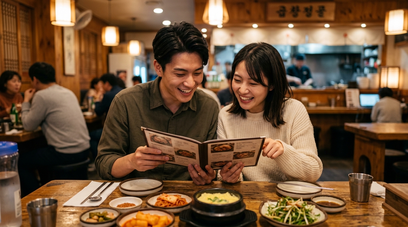 TOPIK1級の韓国語で注文！実践会話