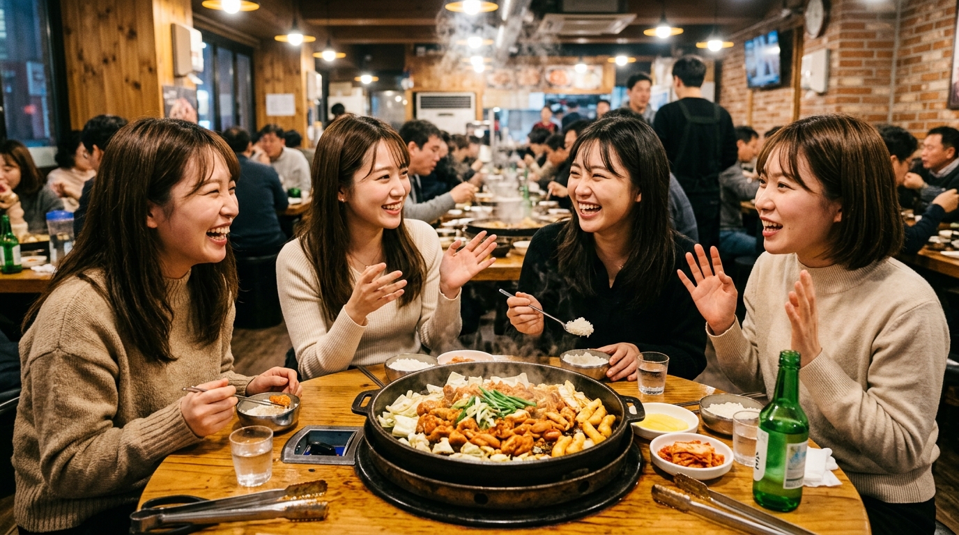 旅行や食事の経験を語る実践ダイアログ
