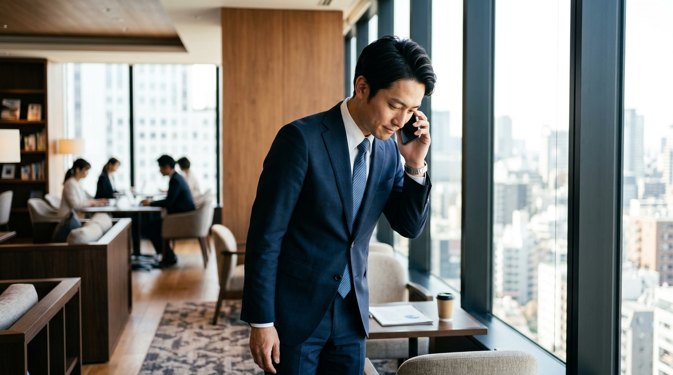 不在時に折り返しや伝言を頼む方法