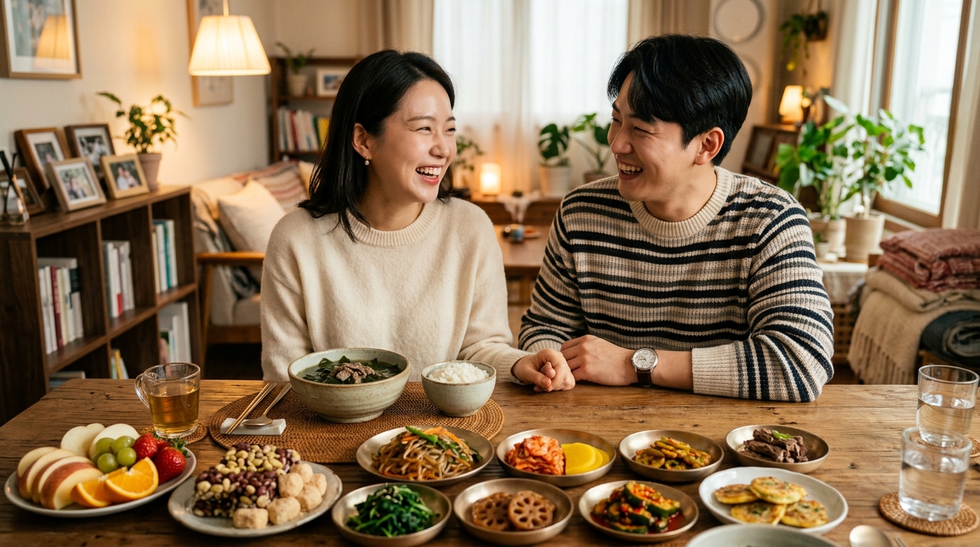 Korean birthday culture miyeokguk and TOPIK reading comprehension