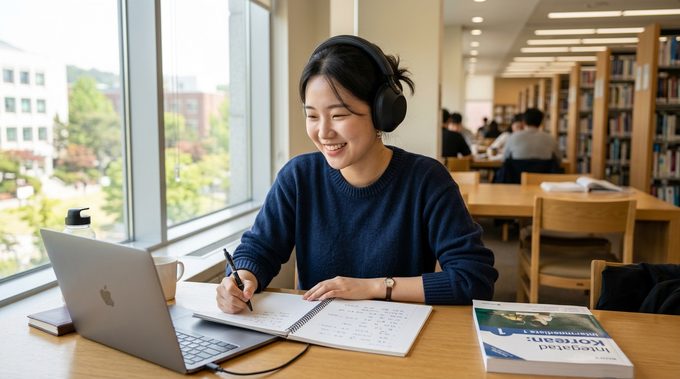 TOPIK Level 1 listening question strategy for invitations
