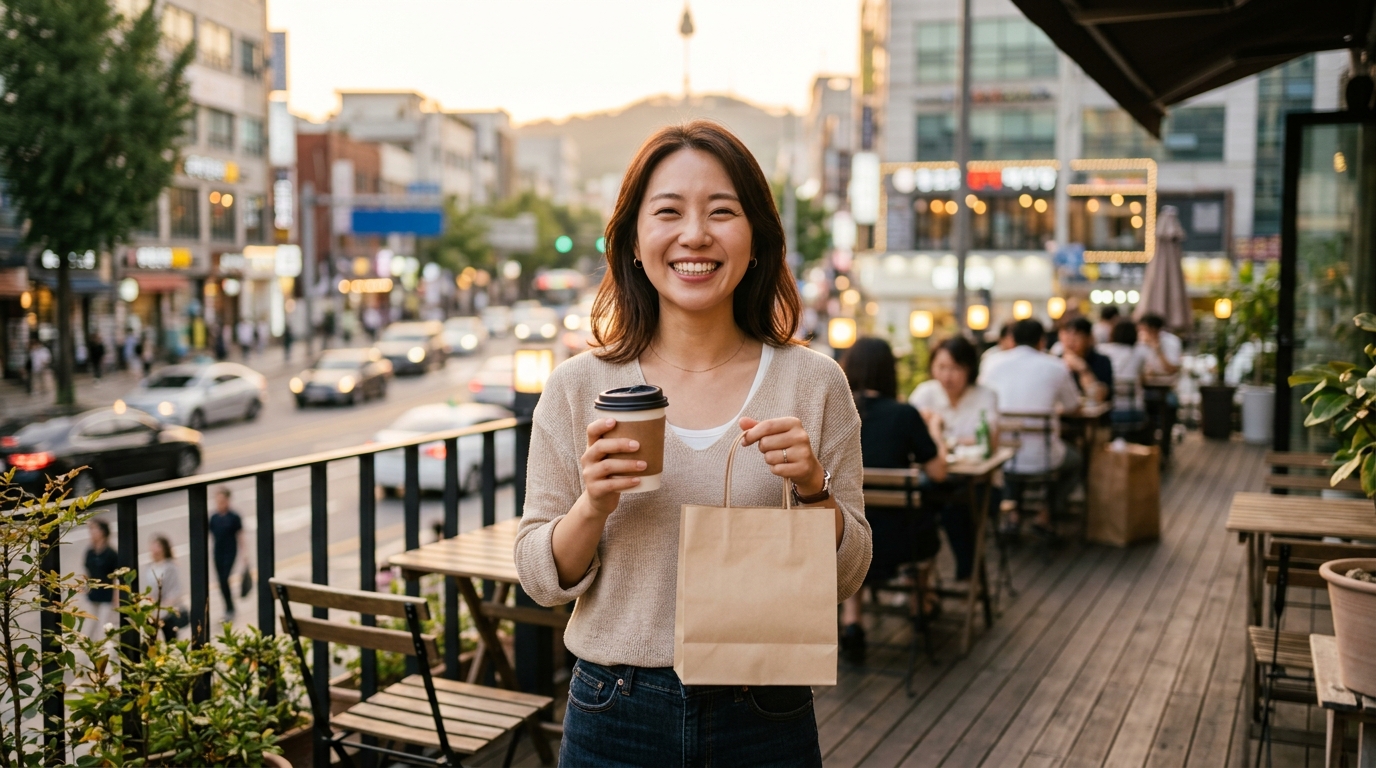 Summary of Korean shopping and ordering expressions
