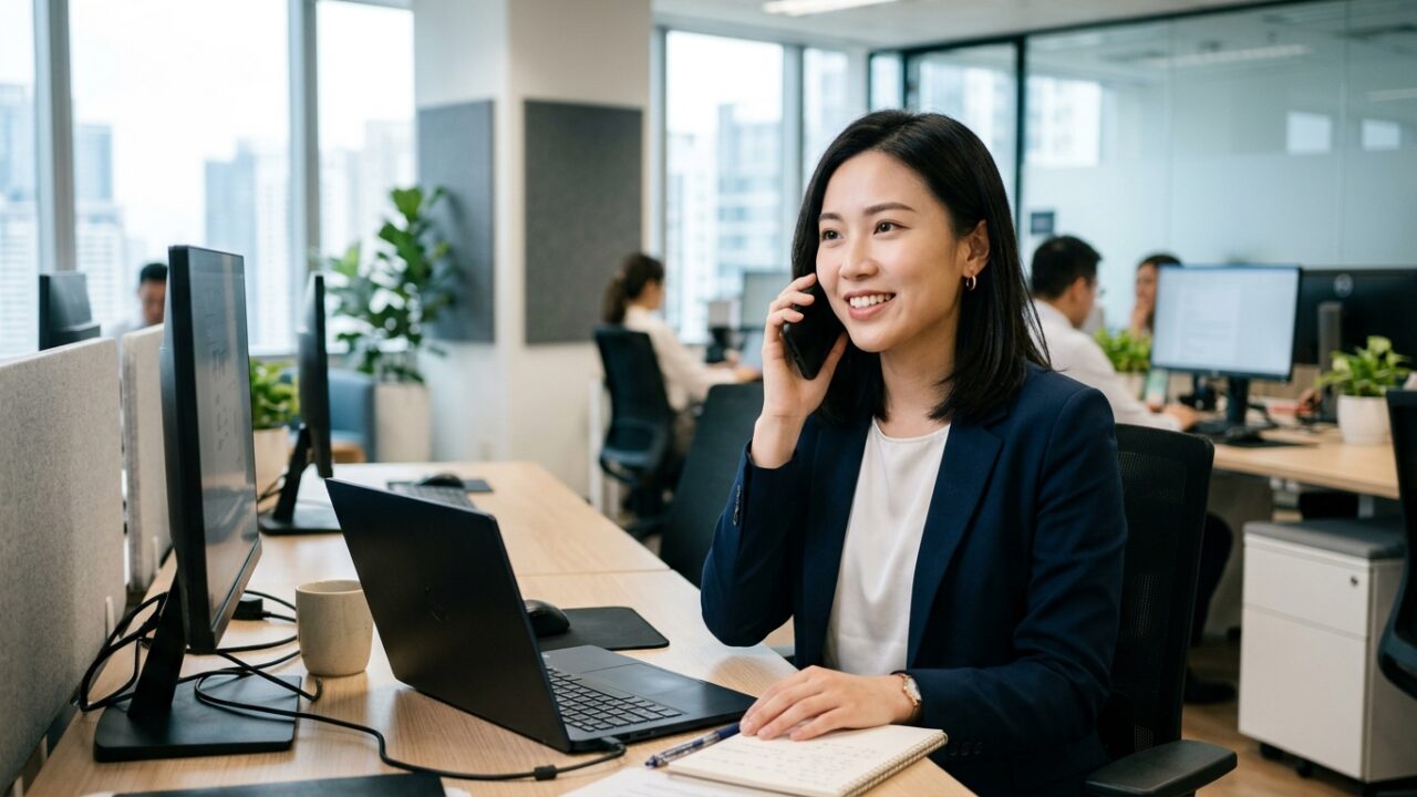 TOPIK Level 1 Phone Call Absence And Leaving Message Dialogue