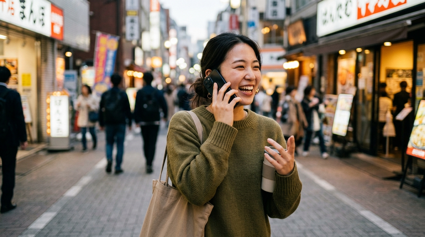 Real Korean Telephone Dialogue For Action In Progress