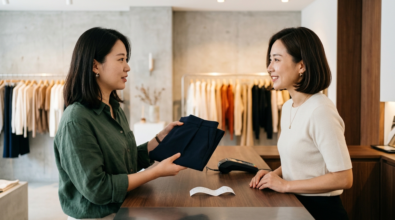 Real Roleplay Dialogue For Apparel Returns In Korean Stores