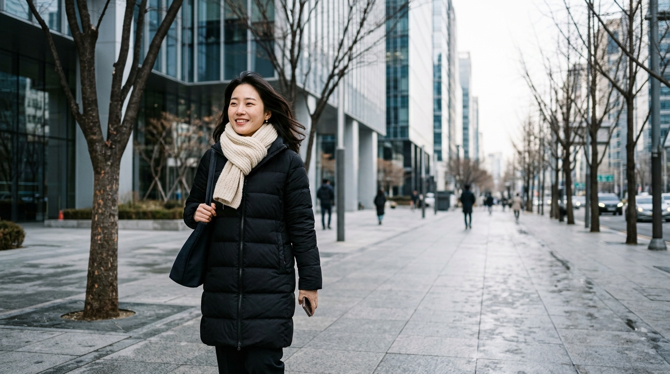 Korean Snow and Wind Weather Vocabulary